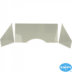 Stainless steel 3-piece firewall cover set, Smooth