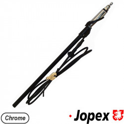 Antenna, top mounted, new style, chrome, lenght 970 mm