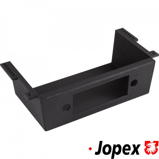 Universal radio console, dashboard lower, black