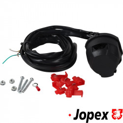Electric kit for tow bar, incl. assembly instruction