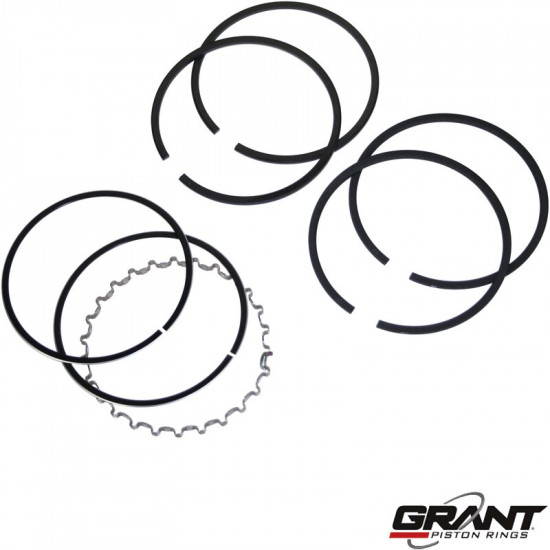Piston ring set, cast top ring, 90.5mm