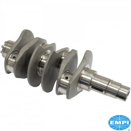 82mm Stroker crankshaft, counter-weighted. Multiple die stamp forged from 4340 chromoly