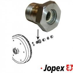 Gland nut for flywheel, M28x1.5x25 mm