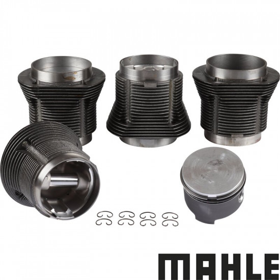 Big bore piston and cylinder set, forged, bore 92.0 mm, stroke 69.0 mm, upper 98 mm, lower 96 mm, CLASSIC