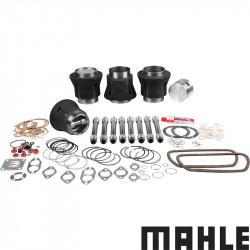 Piston and cylinder set, complete, casted, bore 85.5 mm, stroke 69.0 mm, upper 94 mm, lower 90 mm, MAHLE