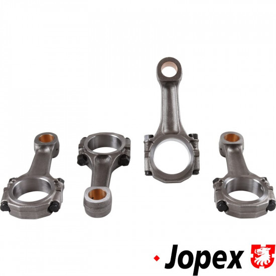 Connecting rod set with bushings, 4 pieces
