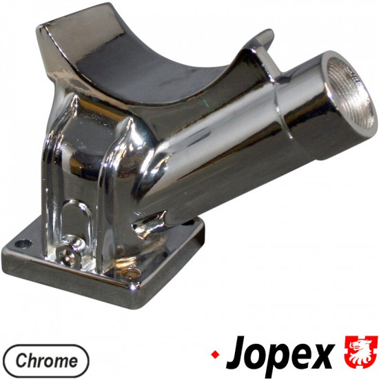 Aluminium alternator/generator stand,12 V, chrome