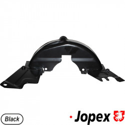 Crank pulley tin, black