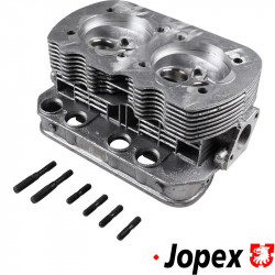 Cylinder head, "040", new, single port, without valves. For inlet valves 35.5x8 mm and exhaust valves 32x8 mm. Spark plug M14x1.25x11 mm. Cylinder Ø94 mm, CLASSIC