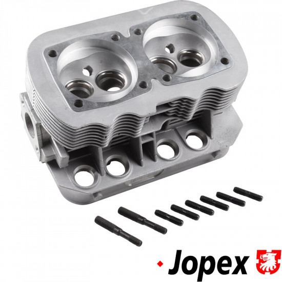 Cylinder head, "040", new, dual port, without valves. For inlet valves 35.5x8 mm and exhaust valves 32x8 mm. Spark plug M14x1.25x11 mm. Cylinder Ø94 mm. Combustion chamber 51 mL, CLASSIC