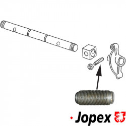 Adjusting screw for tappet, 10 mm