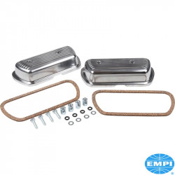Bolt-on aluminium valve cover set, 2 pcs.