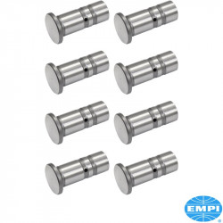 1-piece performance cam lifters with oil hole, lightweight, 28mm, set of 8