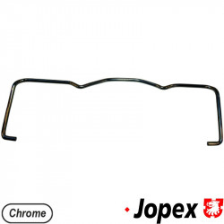 Retaining clip, valve cover, AC101440, chrome, 1 pcs.