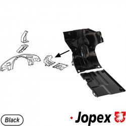 Heater channel, lower, front, right