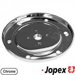 Oil sump plate, chrome