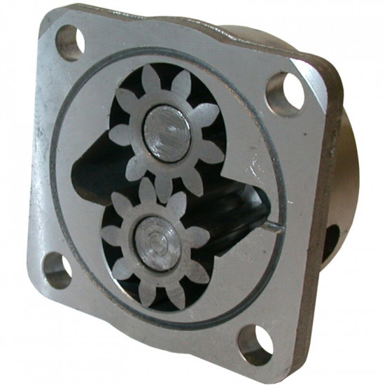 Oil pump, heavy duty. Gear width 26 mm. Holes for 8 mm studs - flange width 8 mm