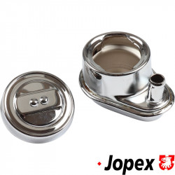 Oil filler tube without breather pipe, black