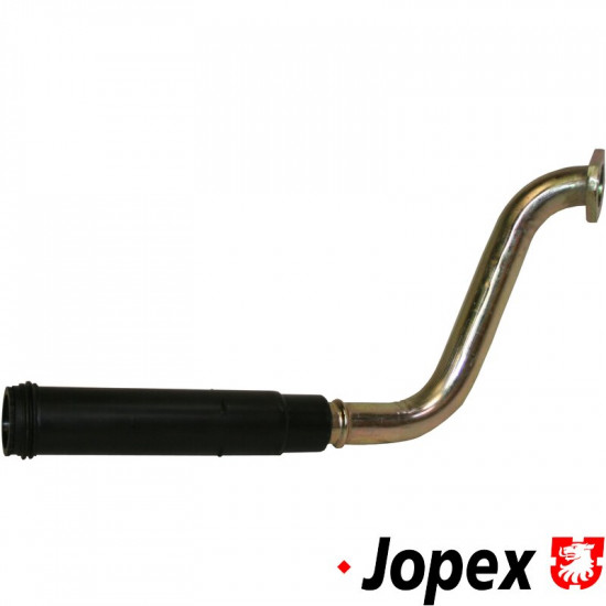 Oil filler pipe