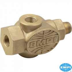 Oil pressure “T” fitting, 1/8-27 NPT