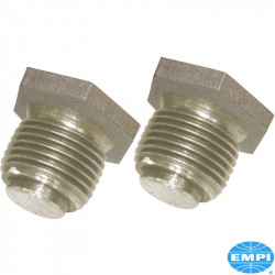 Hex head oil relief spring plug, pair