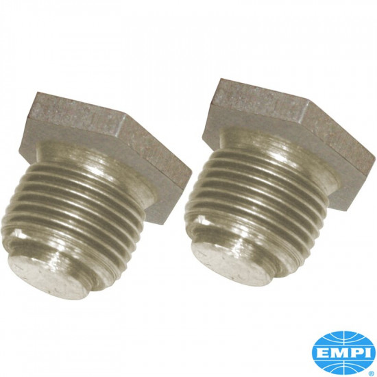 Hex head oil relief spring plug, pair