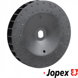 Cooling fan, 34 mm, heavy duty, reinforced by extra weldings