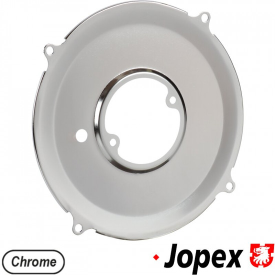 Blower cover, outer, chrome