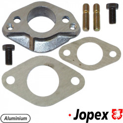 Adapter kit for carburetor no.113129027H, when using this carburetor on 1.6 engines. Aluminium