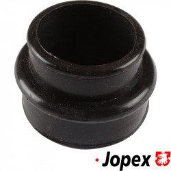 Manifold boot for air intake, silicone, black, heavy duty