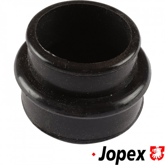 Manifold boot for air intake, silicone, black, heavy duty