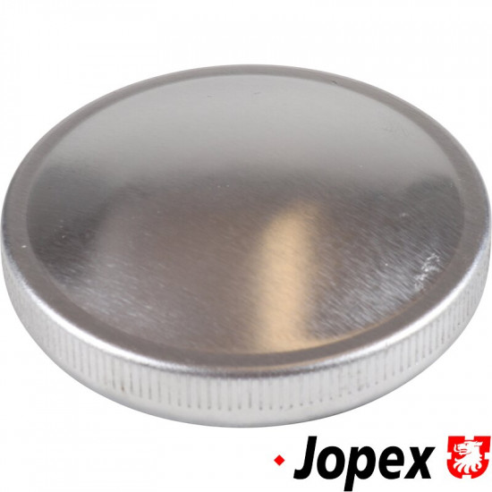 Fuel tank cap, not lockable. Made of metal