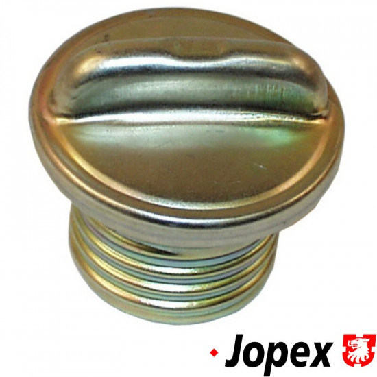 Fuel tank cap, without lock, metal