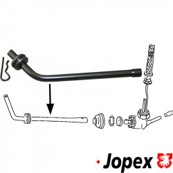Operating rod for fuel tap