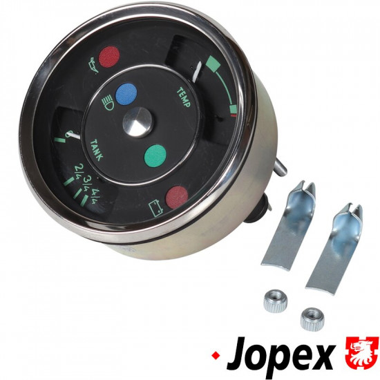 Fuel and temperature gauge, 356 Style
