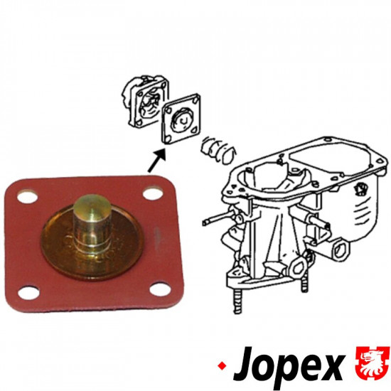Diaphragm for accelerator pump