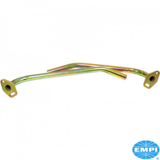 Tube and bracket set for intake manifold. For EMPI EPC 32/36F,
Weber DFEV-DFA V and Holley 5200 carburetors