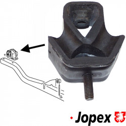 Rubber mount, engine support