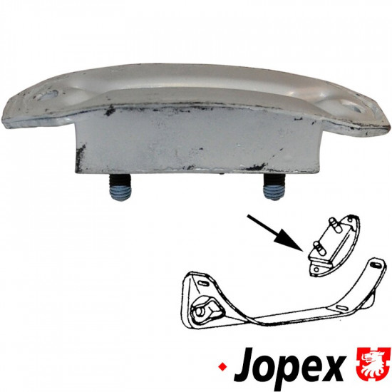 Rubber mount, engine/gearbox support, rear