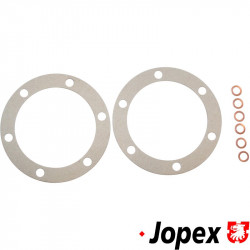 Gasket set for oil strainer