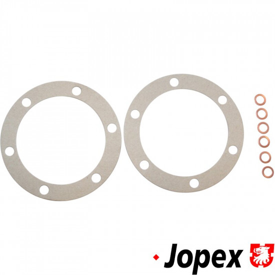 Gasket set for oil strainer
