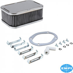 Air cleaner, 2 1/2" high. For Weber DFV, Weber DFA V and Weber DFEV