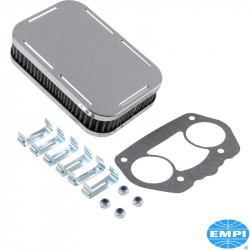 Air cleaner, 1 5/8" high. For Empi HPMX, Weber IDF and Empi D