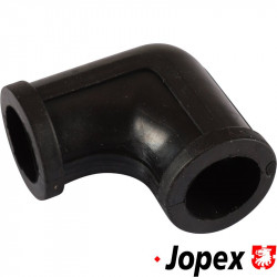 Rubber elbow for central idling system