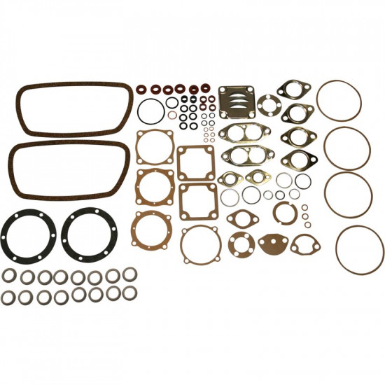 Engine gasket set, single/dual port