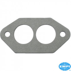 Gasket for intake manifold, dual port, without pin holes