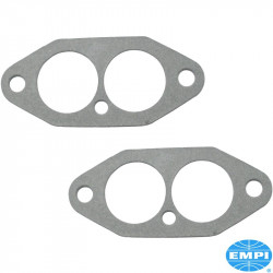 Gasket set for intake manifold, dual port