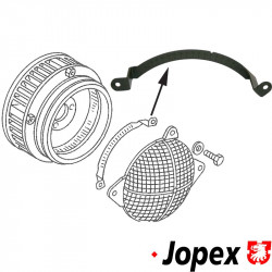 Scale for ignition timing
