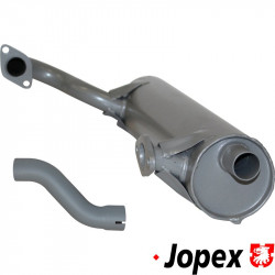 Exhaust, right, including tail pipe