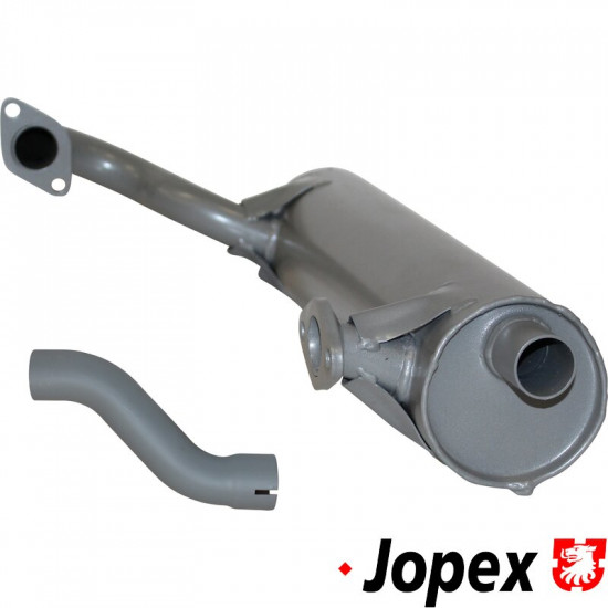 Exhaust, right, including tail pipe